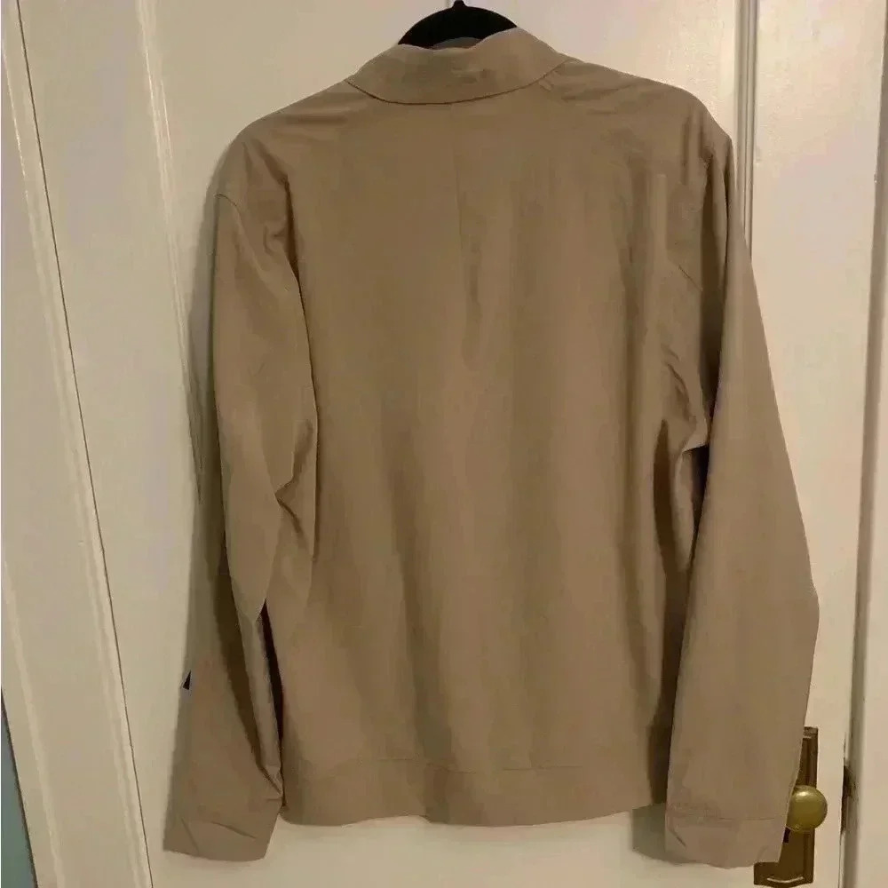 NWT Grand Running Club Marco Jacket in Taupe/Oatmeal/Tan, Mens size Large - Picture 10 of 10